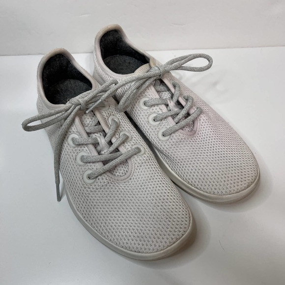 Allbirds Tree Runners Kaikoura White (White Sole) Size 8 - Picture 1 of 13